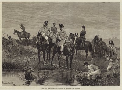 Out with the Staghounds, Capture of the Deer by Richard Caton Woodville junior